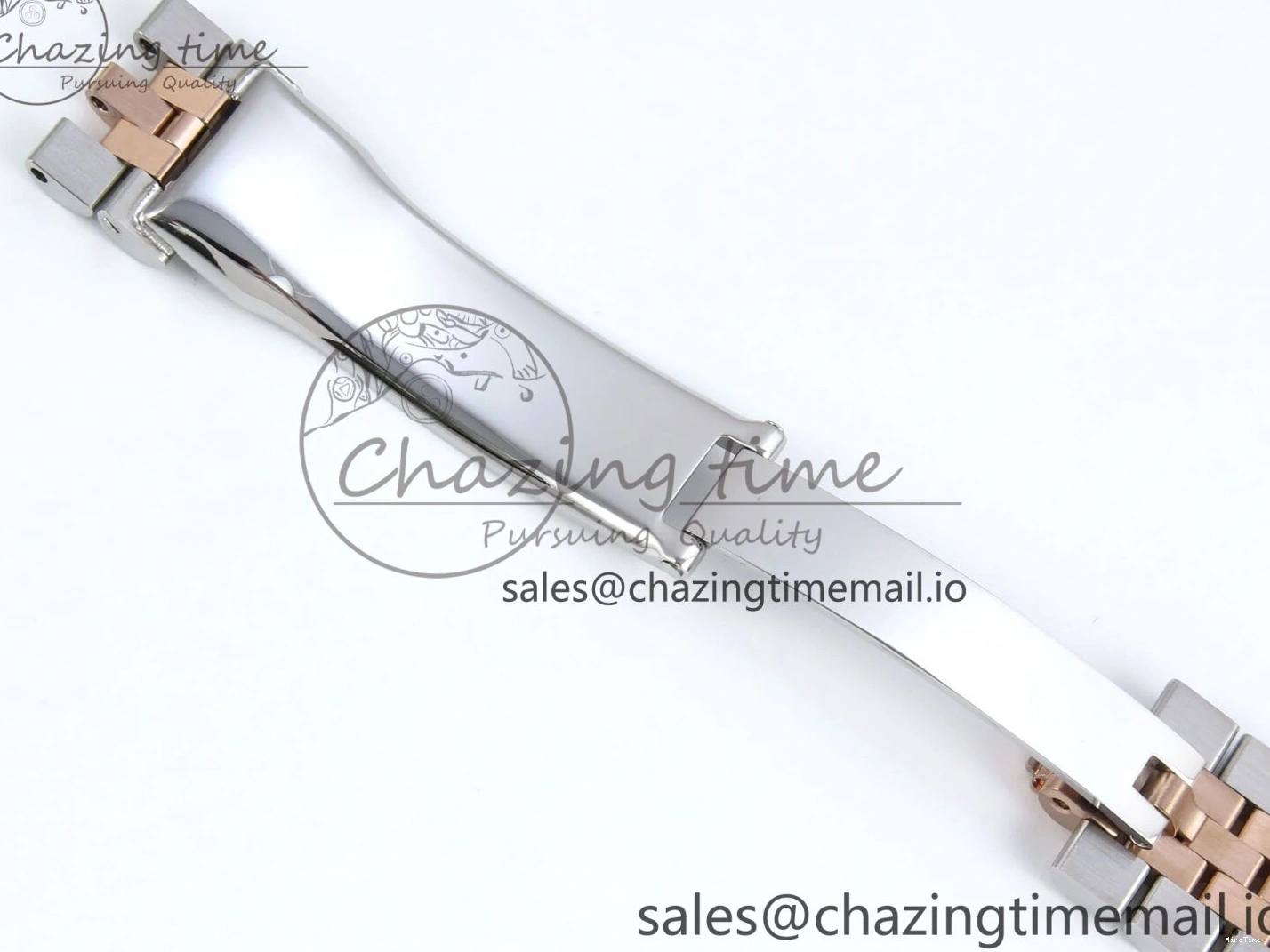 MiroTime 0103 QuickDry DateJust 31 278271 ARF 1:1 Best Edition 904L Steel White MOP Diamonds Dial on SS RG Jubilee Bracelet ETA 517